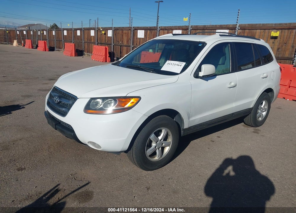 2007 HYUNDAI SANTA FE GLS VIN: 5NMSG73D57H045215