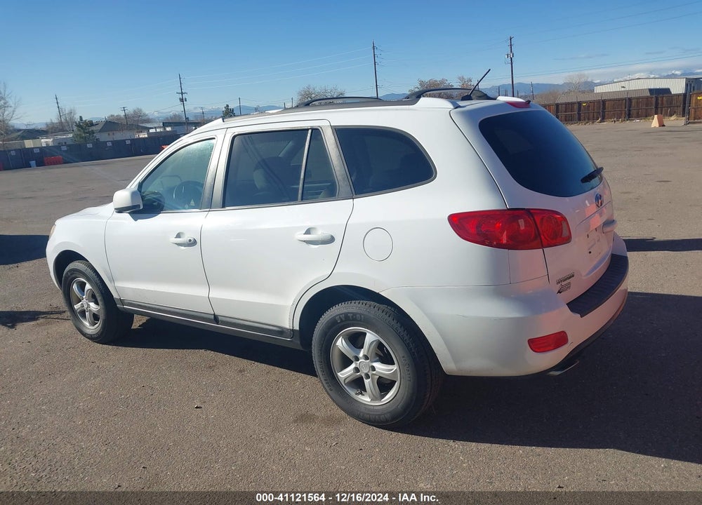 2007 HYUNDAI SANTA FE GLS VIN: 5NMSG73D57H045215