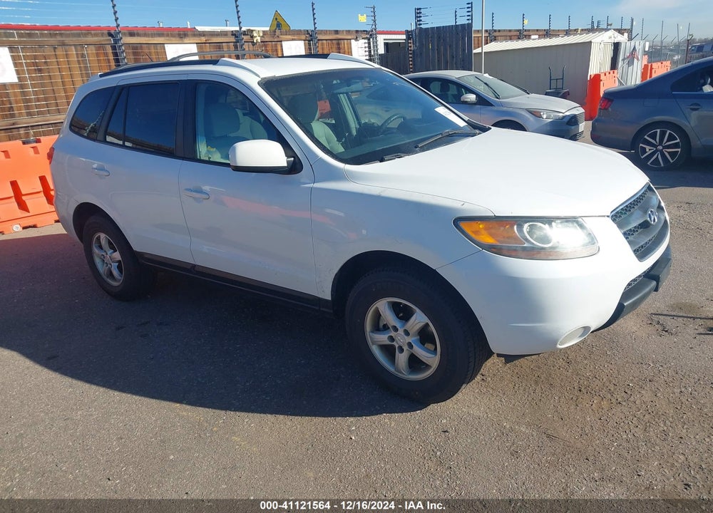2007 HYUNDAI SANTA FE GLS VIN: 5NMSG73D57H045215