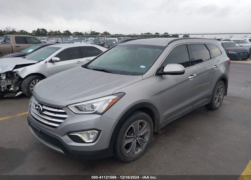 2015 HYUNDAI SANTA FE GLS VIN: KM8SM4HF9FU129834