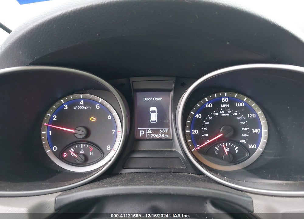 2015 HYUNDAI SANTA FE GLS VIN: KM8SM4HF9FU129834