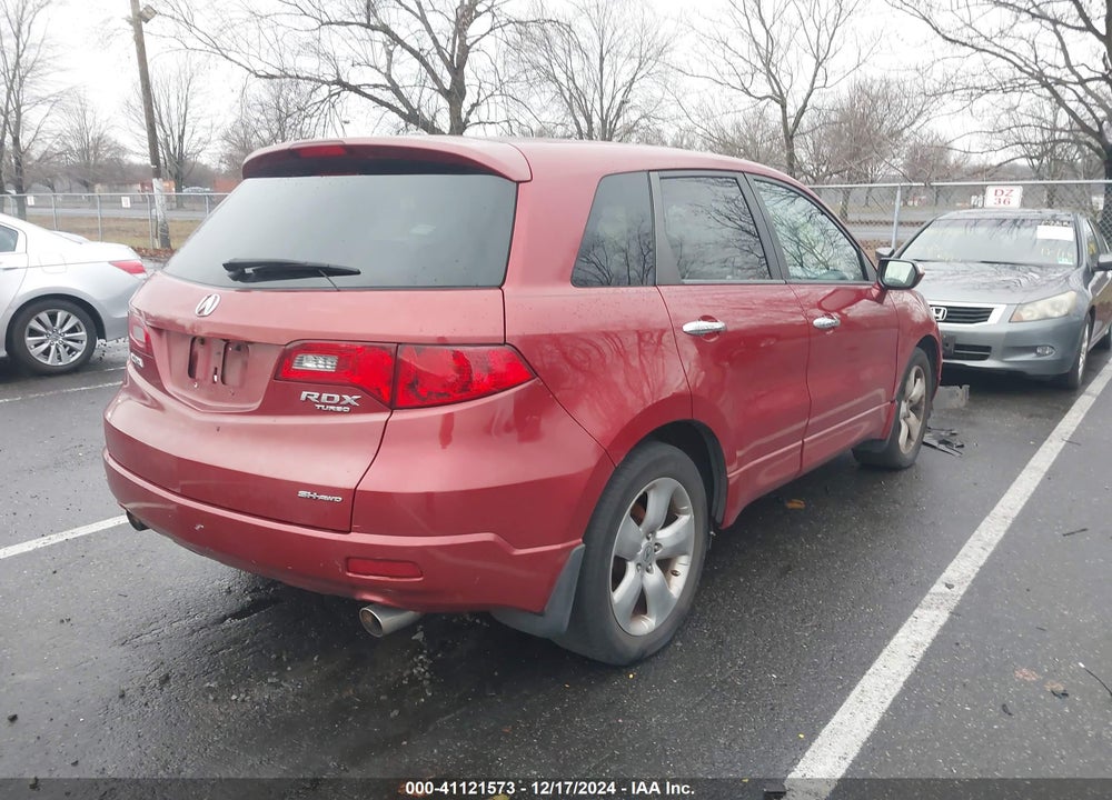 2007 ACURA RDX VIN: 5J8TB18577A016019