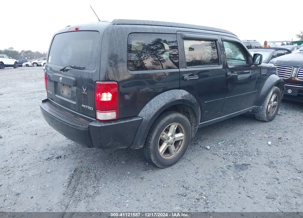 2010 DODGE NITRO SE VIN: 1D4PT2GK2AW126337