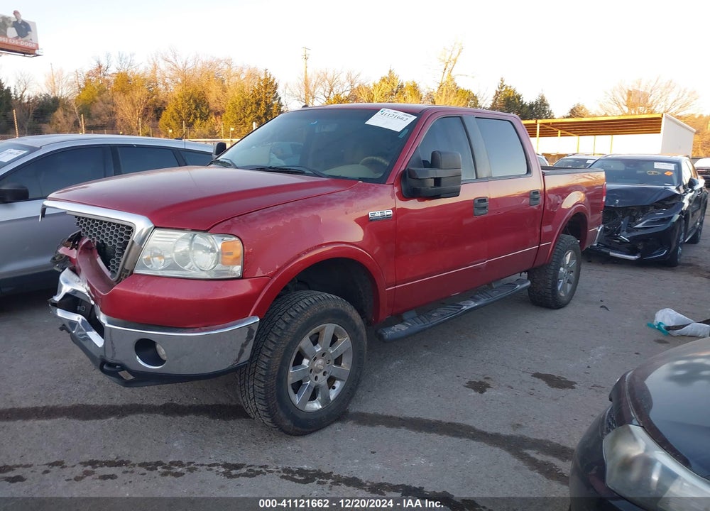 2008 FORD F-150 60TH ANNIVERSARY/FX4/KING RANCH/LARIAT/XLT VIN: 1FTPW14V58KB37881