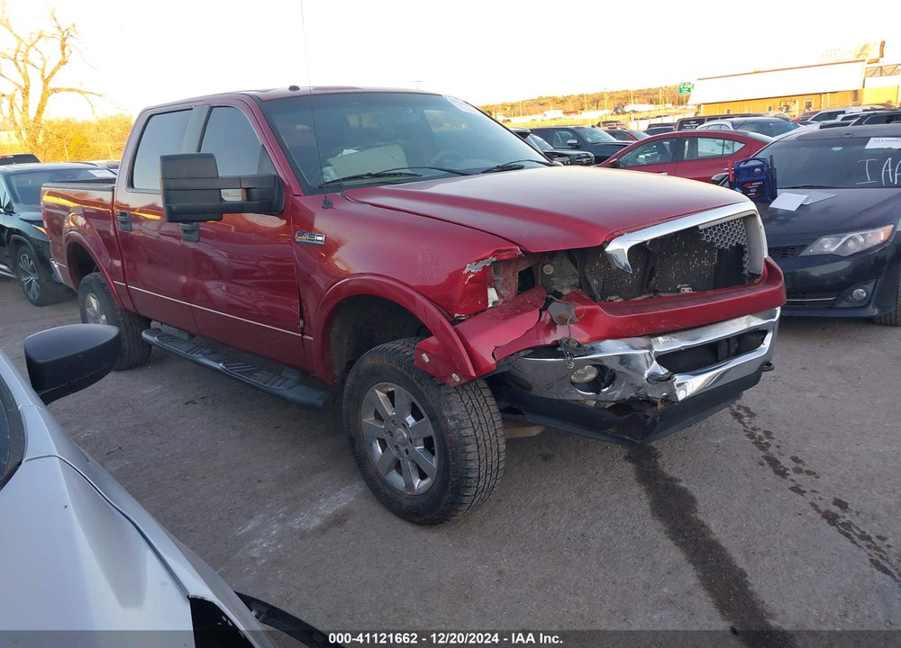 2008 FORD F-150 60TH ANNIVERSARY/FX4/KING RANCH/LARIAT/XLT VIN: 1FTPW14V58KB37881