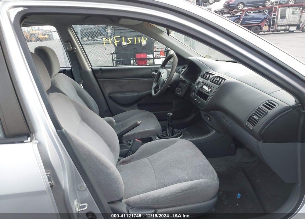 2002 HONDA CIVIC LX VIN: 1HGES15592L039456