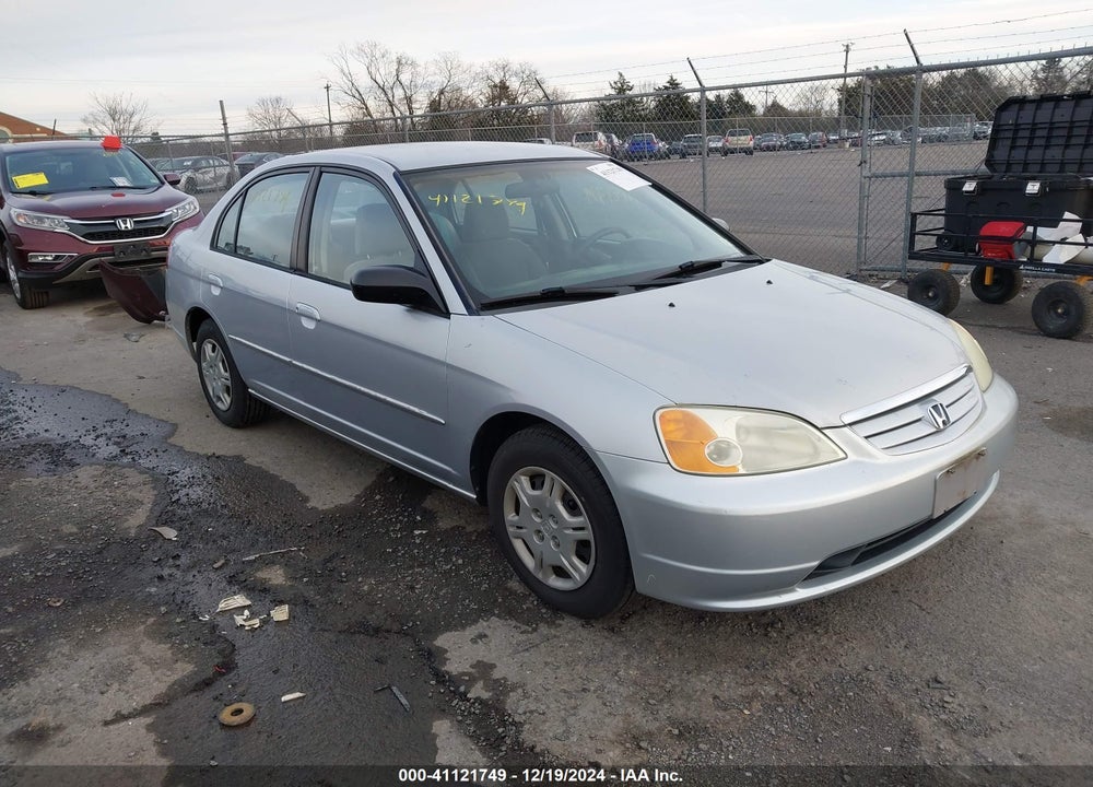 2002 HONDA CIVIC LX VIN: 1HGES15592L039456