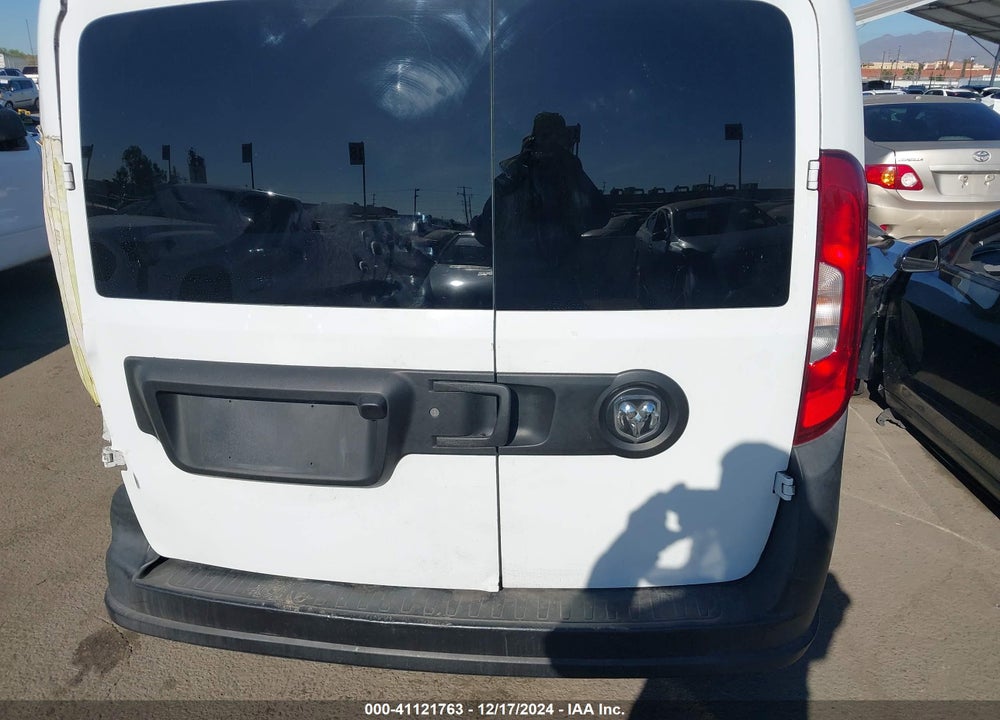 2016 RAM PROMASTER CITY TRADESMAN VIN: ZFBERFAT8G6B29107