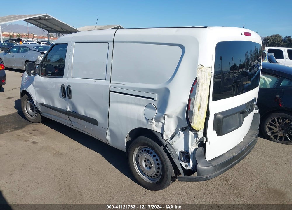 2016 RAM PROMASTER CITY TRADESMAN VIN: ZFBERFAT8G6B29107