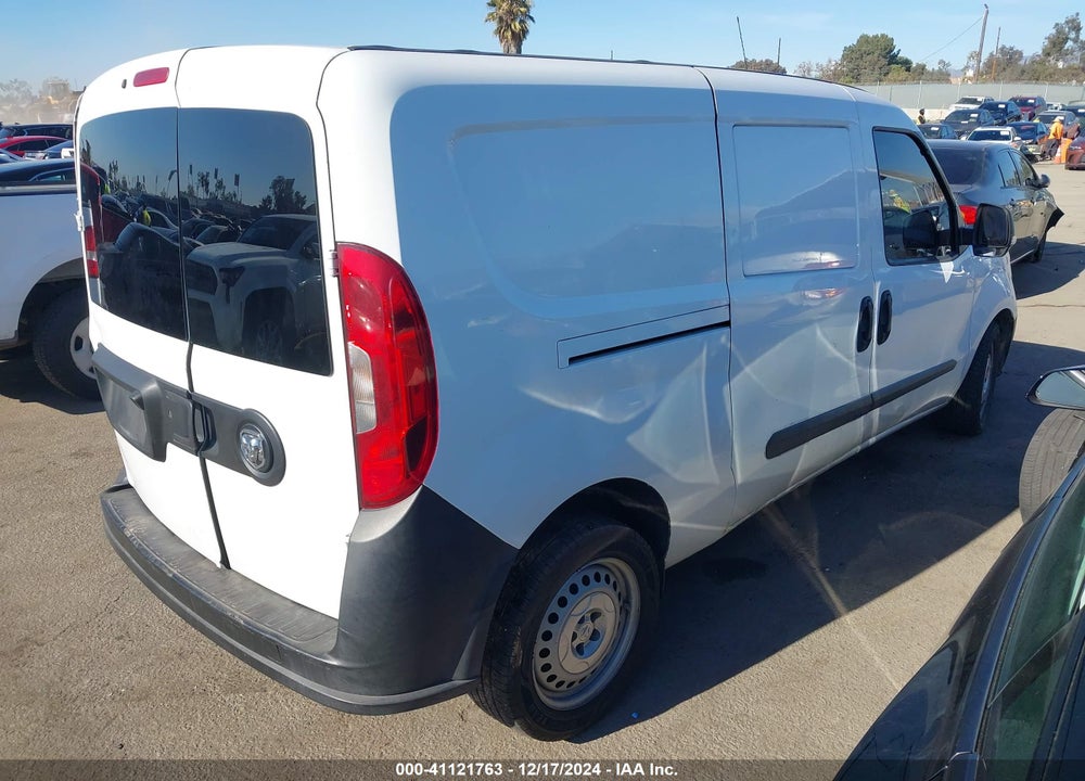 2016 RAM PROMASTER CITY TRADESMAN VIN: ZFBERFAT8G6B29107