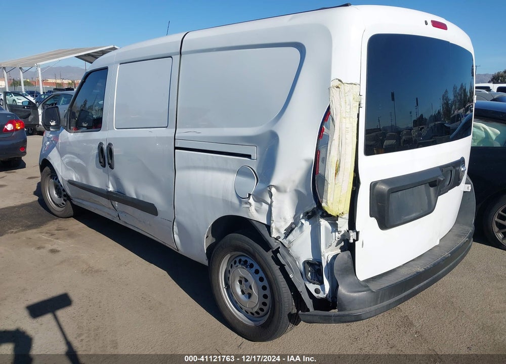 2016 RAM PROMASTER CITY TRADESMAN VIN: ZFBERFAT8G6B29107