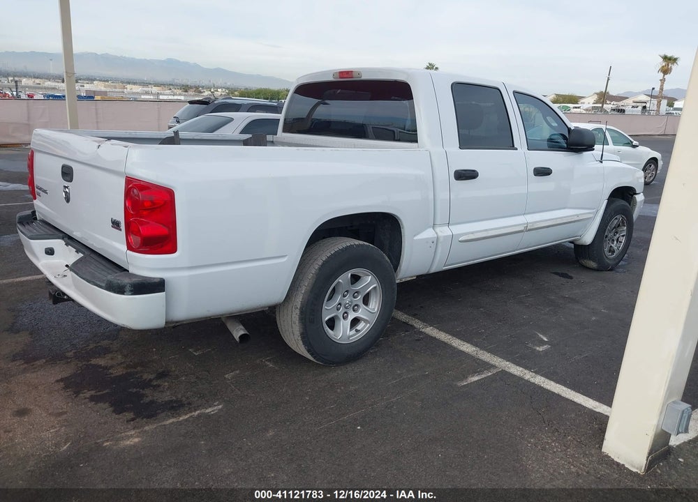 2006 DODGE DAKOTA SLT VIN: 1D7HE48N26S502653