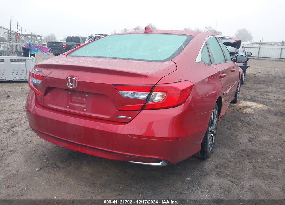 2020 HONDA ACCORD HYBRID VIN: 1HGCV3F16LA015148