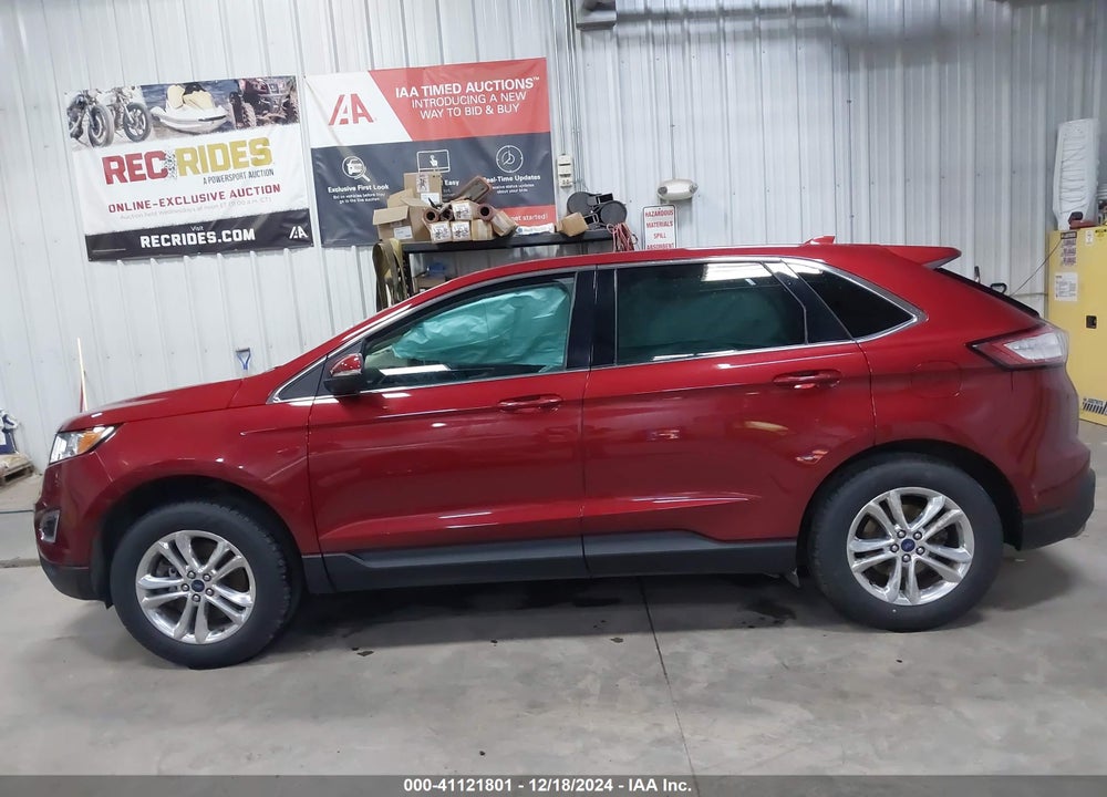 2015 FORD EDGE SEL VIN: 2FMTK4J99FBC03919