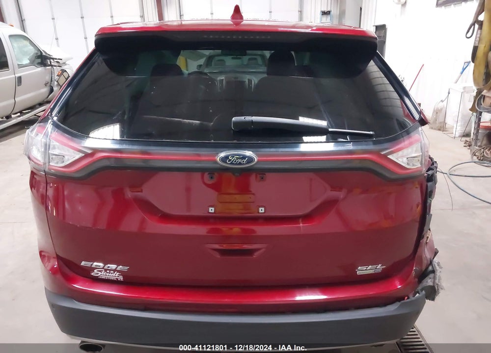 2015 FORD EDGE SEL VIN: 2FMTK4J99FBC03919