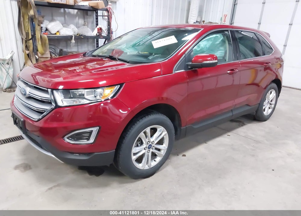 2015 FORD EDGE SEL VIN: 2FMTK4J99FBC03919