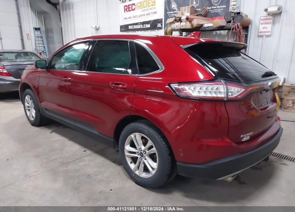 2015 FORD EDGE SEL VIN: 2FMTK4J99FBC03919