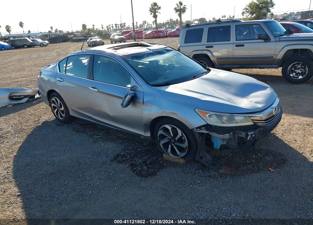 2016 HONDA ACCORD EX VIN: 1HGCR2F71GA055310