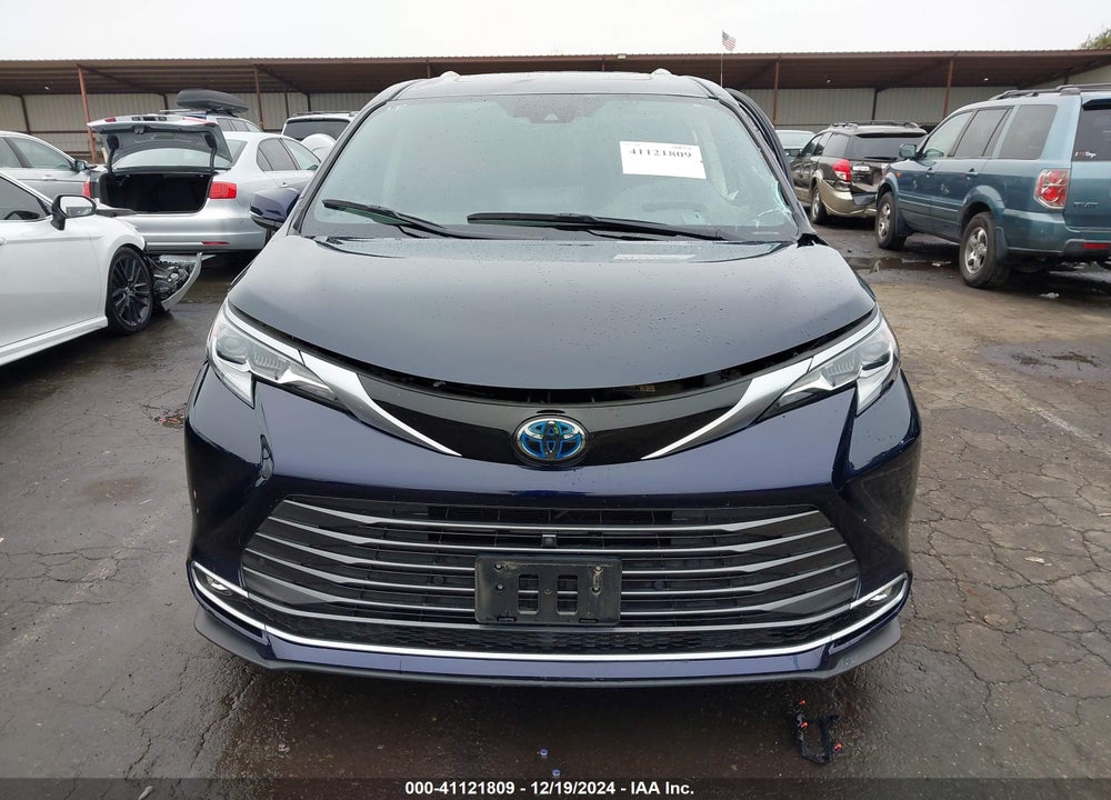 2021 TOYOTA SIENNA PLATINUM VIN: 5TDERKEC0MS050006