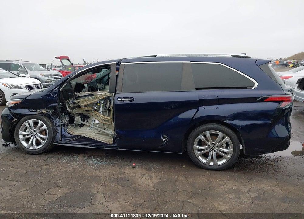 2021 TOYOTA SIENNA PLATINUM VIN: 5TDERKEC0MS050006