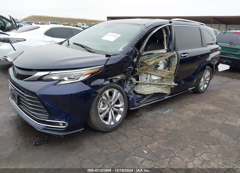2021 TOYOTA SIENNA PLATINUM VIN: 5TDERKEC0MS050006