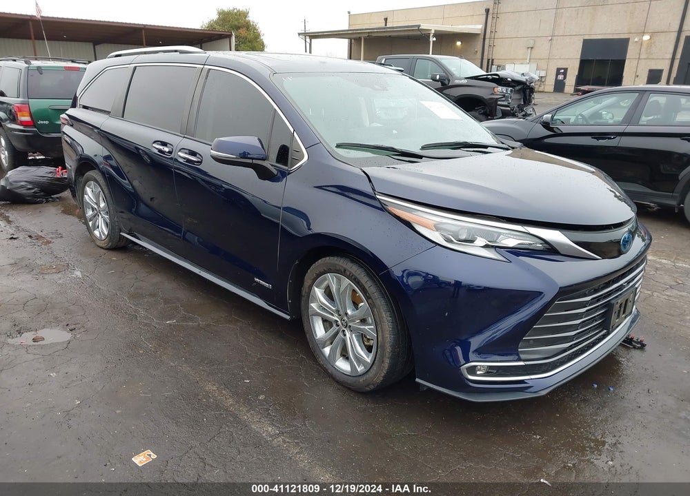 2021 TOYOTA SIENNA PLATINUM VIN: 5TDERKEC0MS050006
