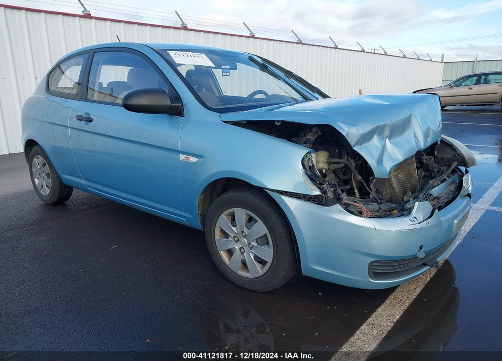 2009 HYUNDAI ACCENT GS VIN: KMHCM36C29U114880