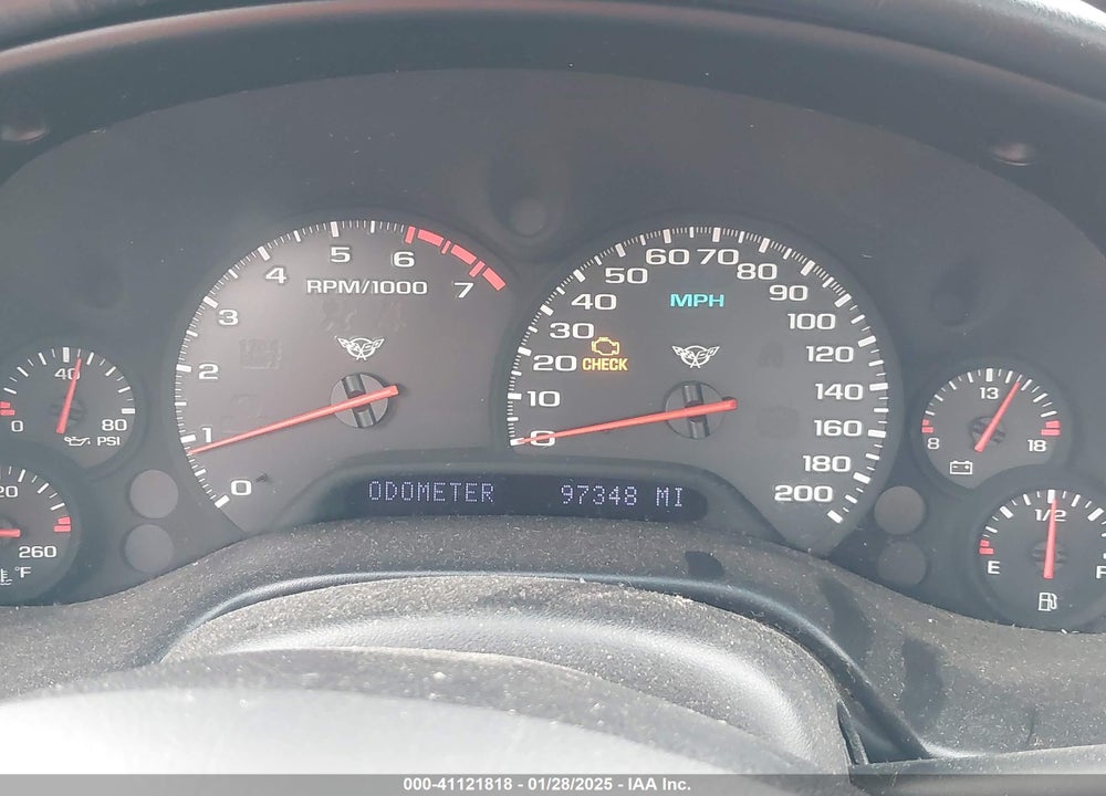 2000 CHEVROLET CORVETTE VIN: 1G1YY32G8Y5125729