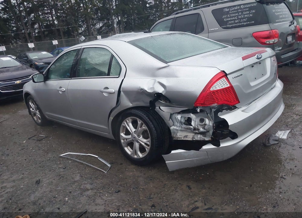 2012 FORD FUSION SE VIN: 3FAHP0HA2CR276590