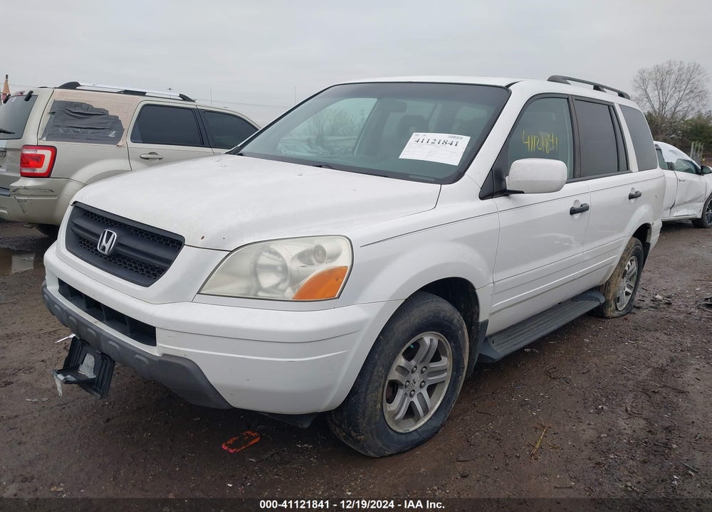 2003 HONDA PILOT EX-L VIN: 2HKYF18523H592127