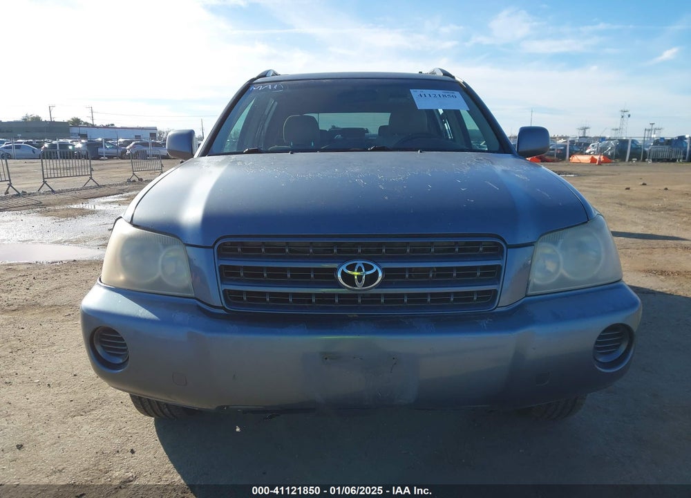 2001 TOYOTA HIGHLANDER V6 VIN: JTEHF21AX10026669