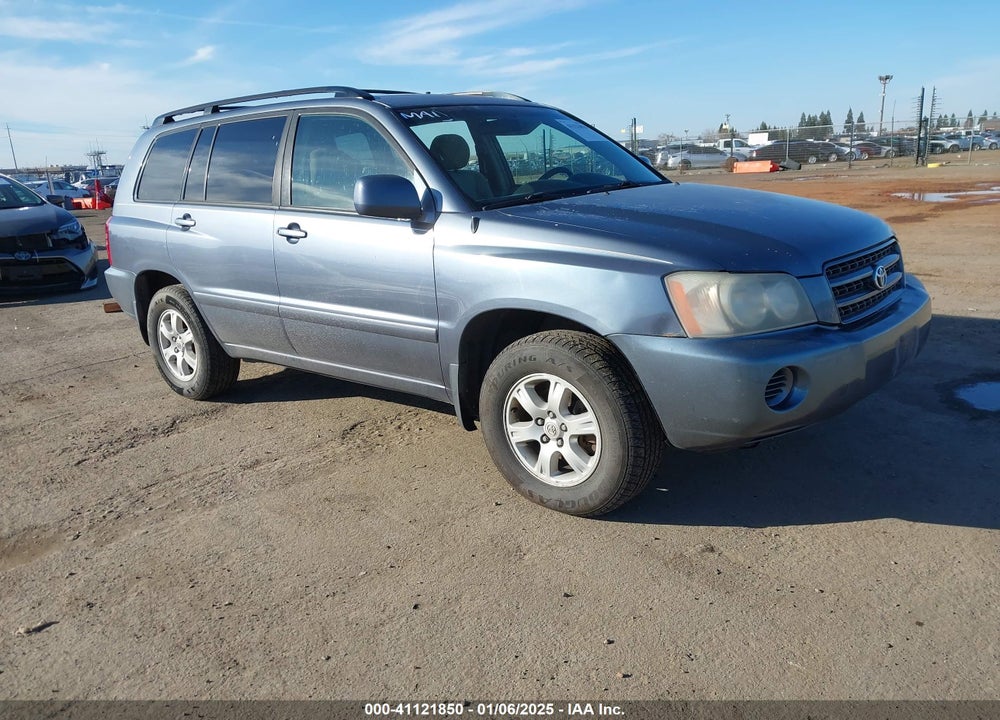 2001 TOYOTA HIGHLANDER V6 VIN: JTEHF21AX10026669