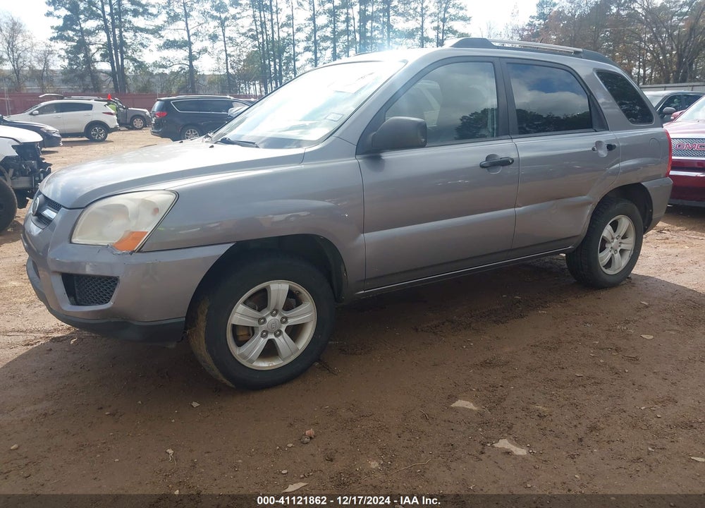 2009 KIA SPORTAGE LX VIN: KNDJF724197556222