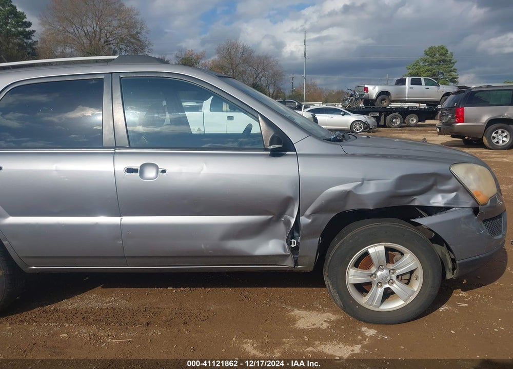 2009 KIA SPORTAGE LX VIN: KNDJF724197556222