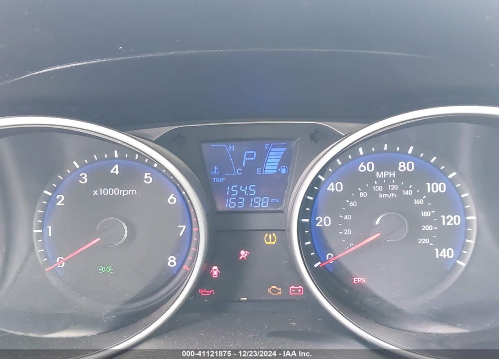 2012 HYUNDAI TUCSON GLS VIN: KM8JU3AC1CU386780