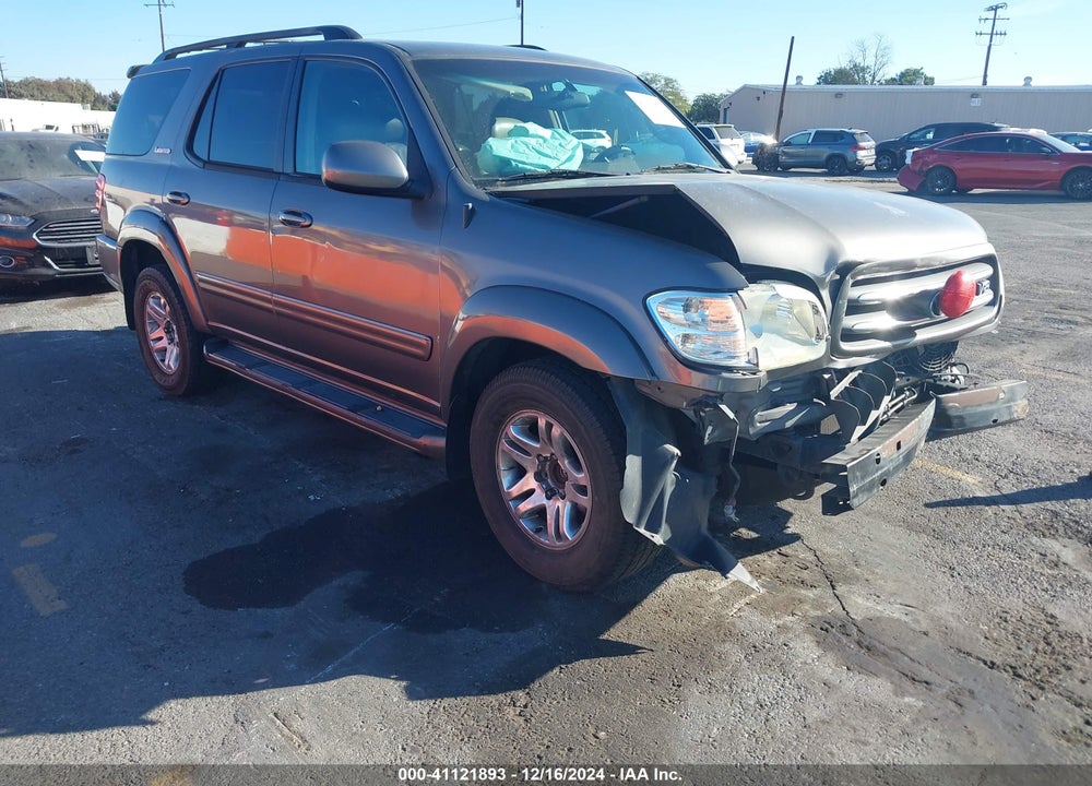 2004 TOYOTA SEQUOIA LIMITED V8 VIN: 5TDZT38A74S232840