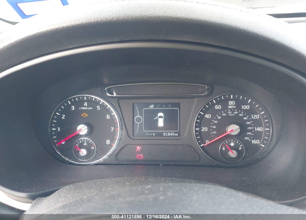 2017 KIA SORENTO 2.4L LX VIN: 5XYPG4A3XHG297682