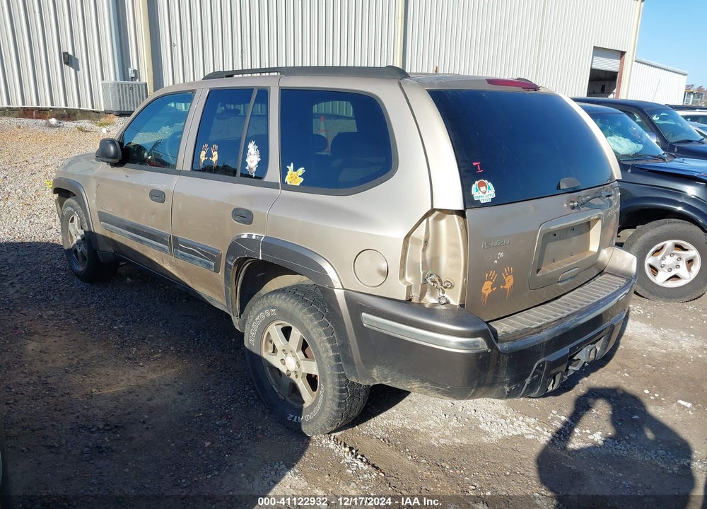2005 ISUZU ASCENDER S VIN: 4NUDS13SX52703183