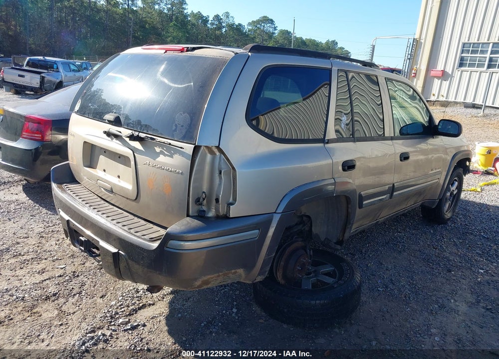 2005 ISUZU ASCENDER S VIN: 4NUDS13SX52703183