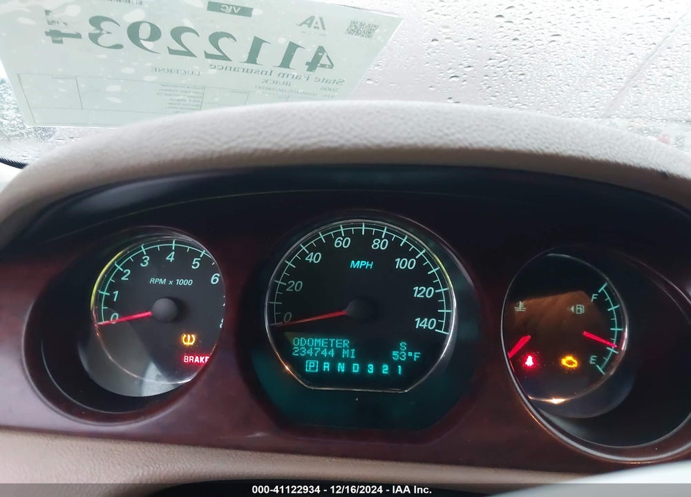 2006 BUICK LUCERNE CXL VIN: 1G4HD57216U240747
