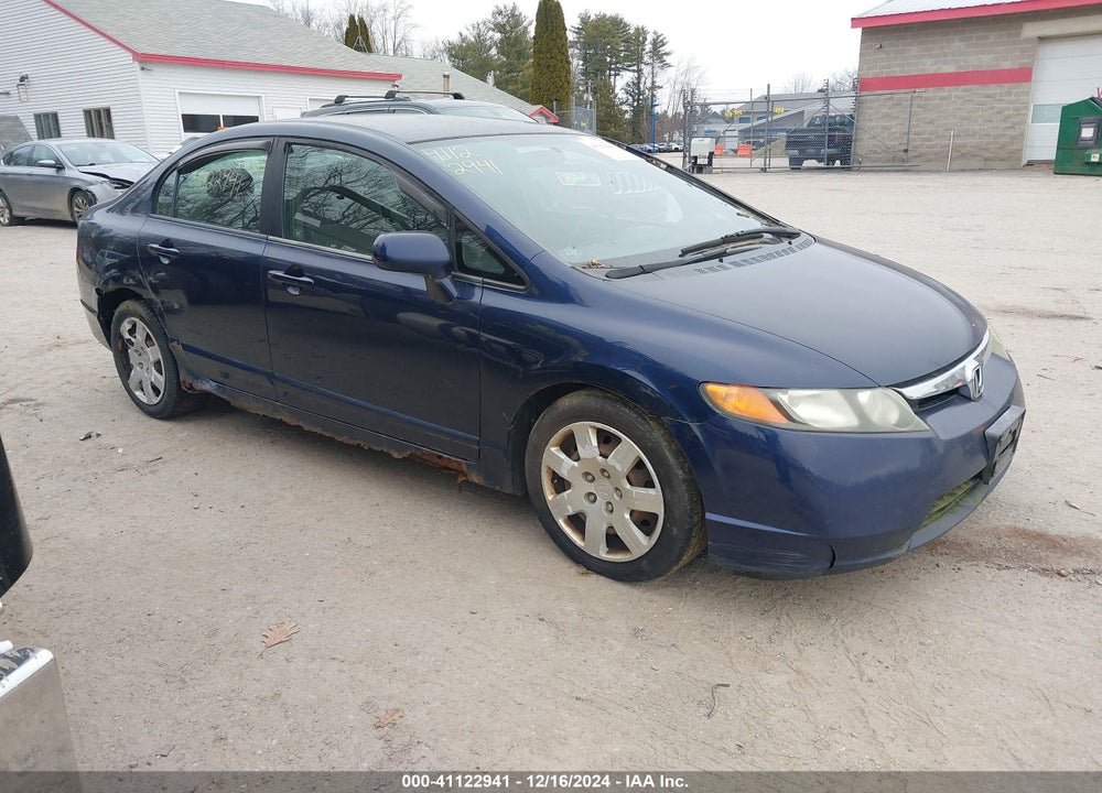 2007 HONDA CIVIC LX VIN: 1HGFA16517L051212