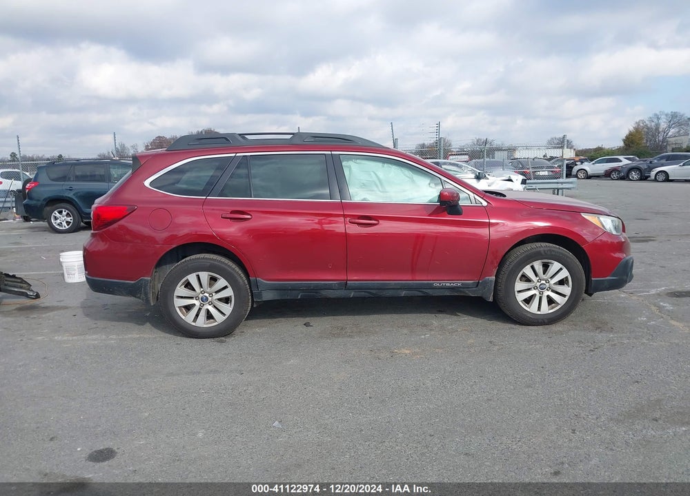 2015 SUBARU OUTBACK 2.5I PREMIUM VIN: 4S4BSACC2F3202758