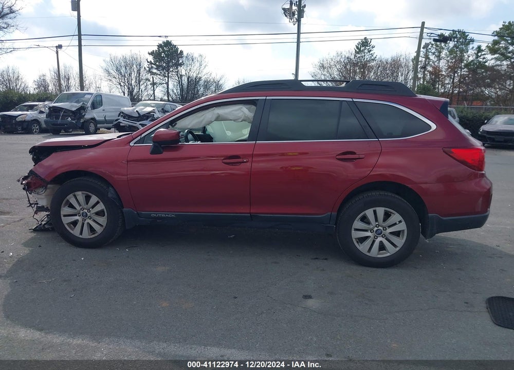 2015 SUBARU OUTBACK 2.5I PREMIUM VIN: 4S4BSACC2F3202758