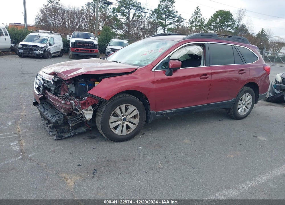2015 SUBARU OUTBACK 2.5I PREMIUM VIN: 4S4BSACC2F3202758