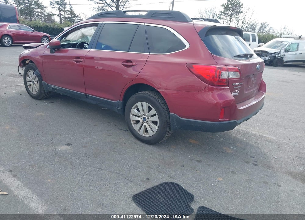 2015 SUBARU OUTBACK 2.5I PREMIUM VIN: 4S4BSACC2F3202758