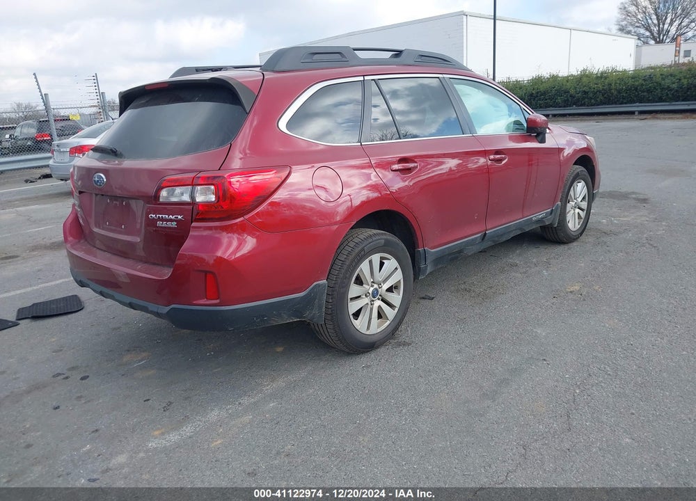 2015 SUBARU OUTBACK 2.5I PREMIUM VIN: 4S4BSACC2F3202758
