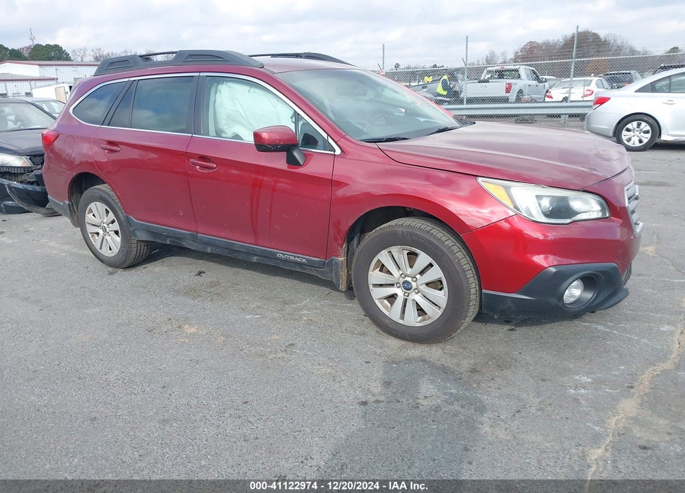 2015 SUBARU OUTBACK 2.5I PREMIUM VIN: 4S4BSACC2F3202758
