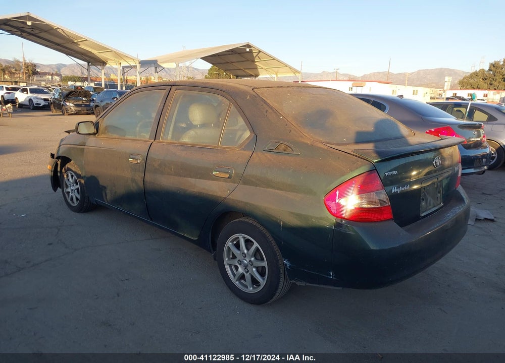 2003 TOYOTA PRIUS VIN: JT2BK12U630070852
