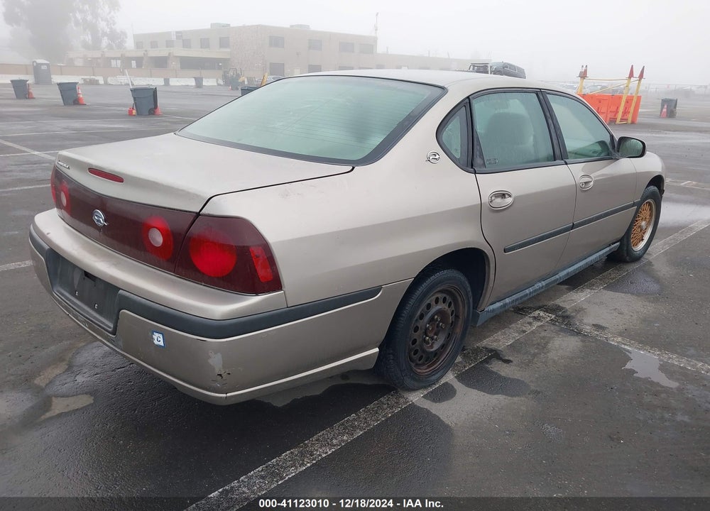 2002 CHEVROLET IMPALA VIN: 2G1WF52E129179827