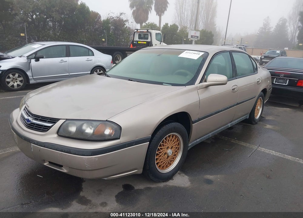 2002 CHEVROLET IMPALA VIN: 2G1WF52E129179827